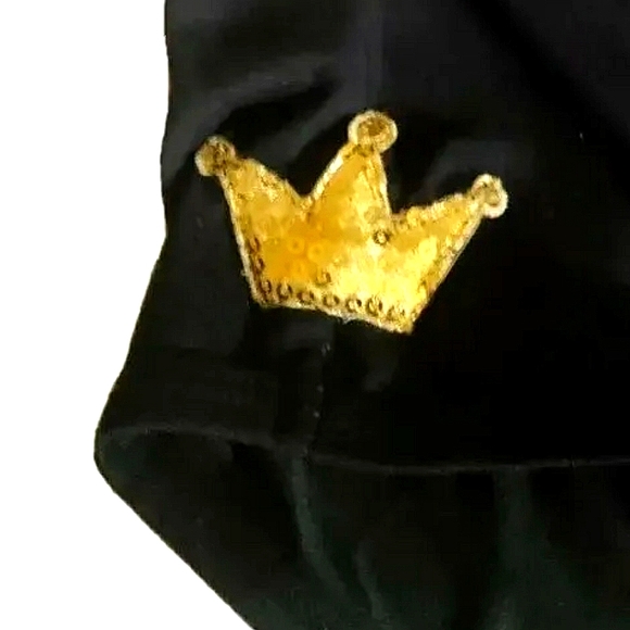 NEW One Piece Women's Swimsuit w/Cheetah Biting Lips in Sequins/Bling! Black (M) - Picture 4 of 5